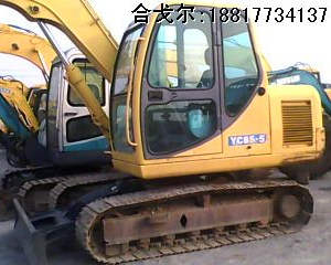 二手玉柴85挖掘機(jī)