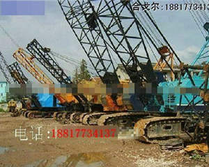 我局履帶吊實(shí)拍